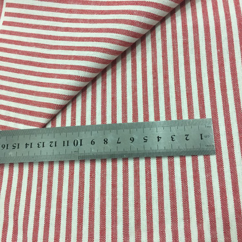 高品質先染め生地ストライプコットンリネンホームテキスタイルホ - Linen Table Runner のレビューと価格