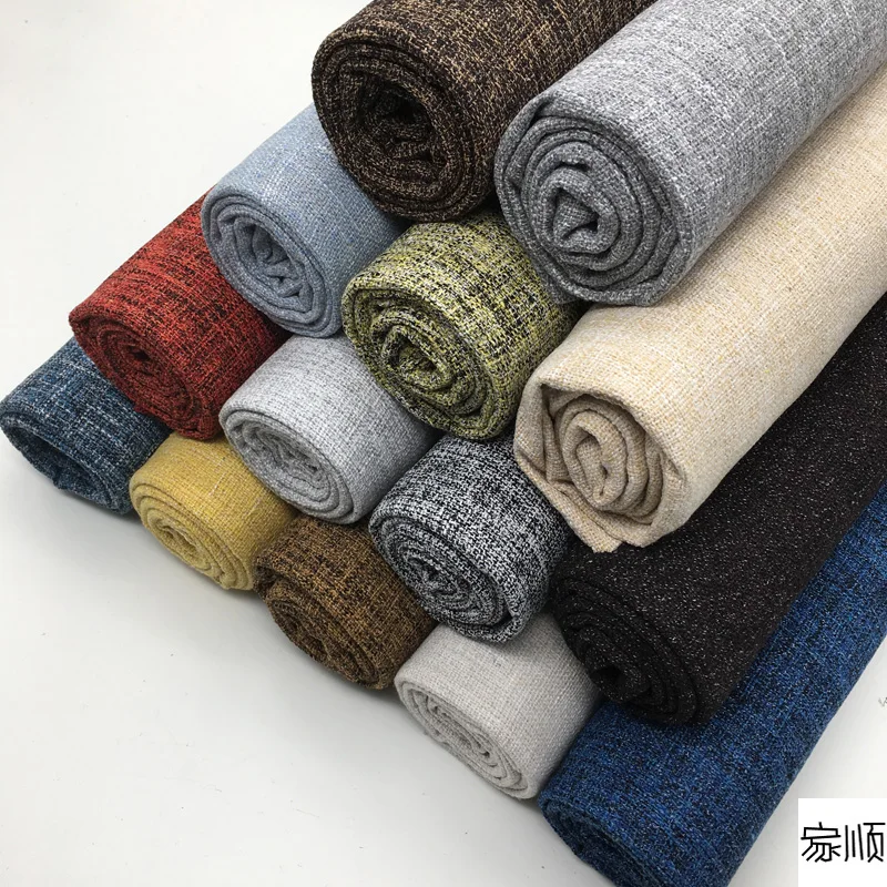 ソファ用の厚手のコットンリネン生地,メーターによる室内装飾品 - Linen Table Runner のレビューと価格