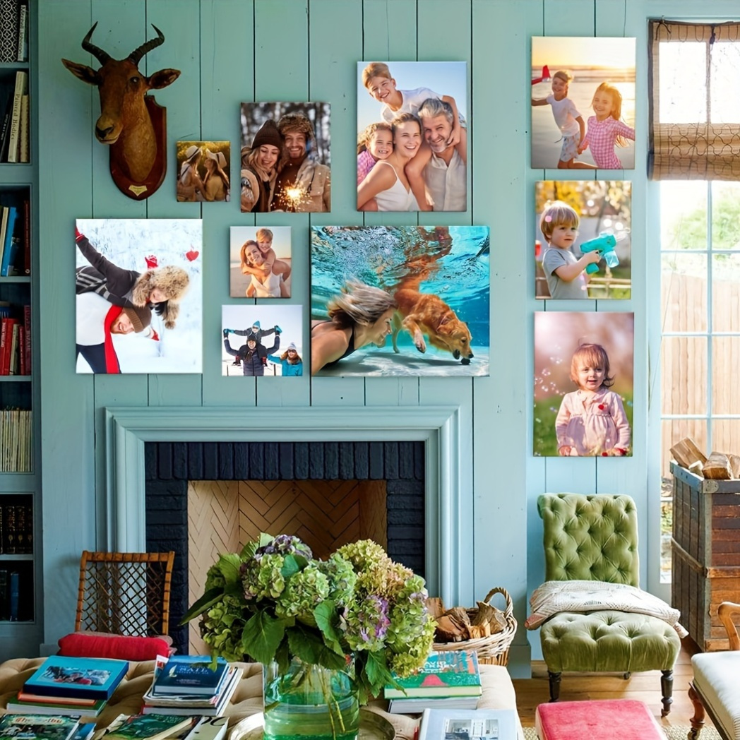 パーソナライズされたカスタムキャンバスプリント写真カスタムポ - Home Decor Theme のレビューと価格